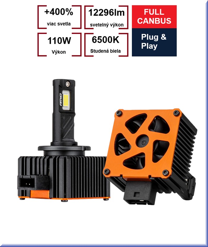 LED žárovky XD PRO D1S / D1R