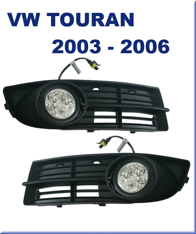 Denní svícení DRL VW Touran 2003 - 2006