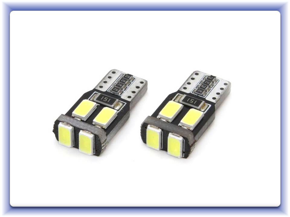 LED Canbus 6SMD-2 5730 T10 (W5W)