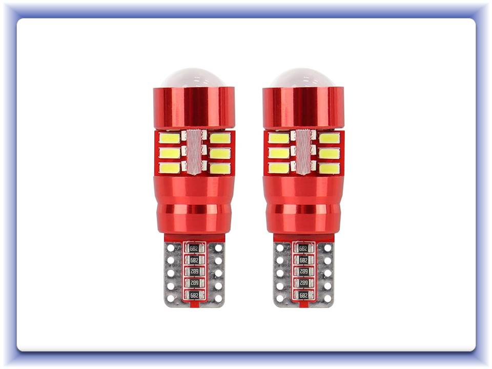 LED Canbus 27SMD 3014 T10e (W5W) 12V/24V