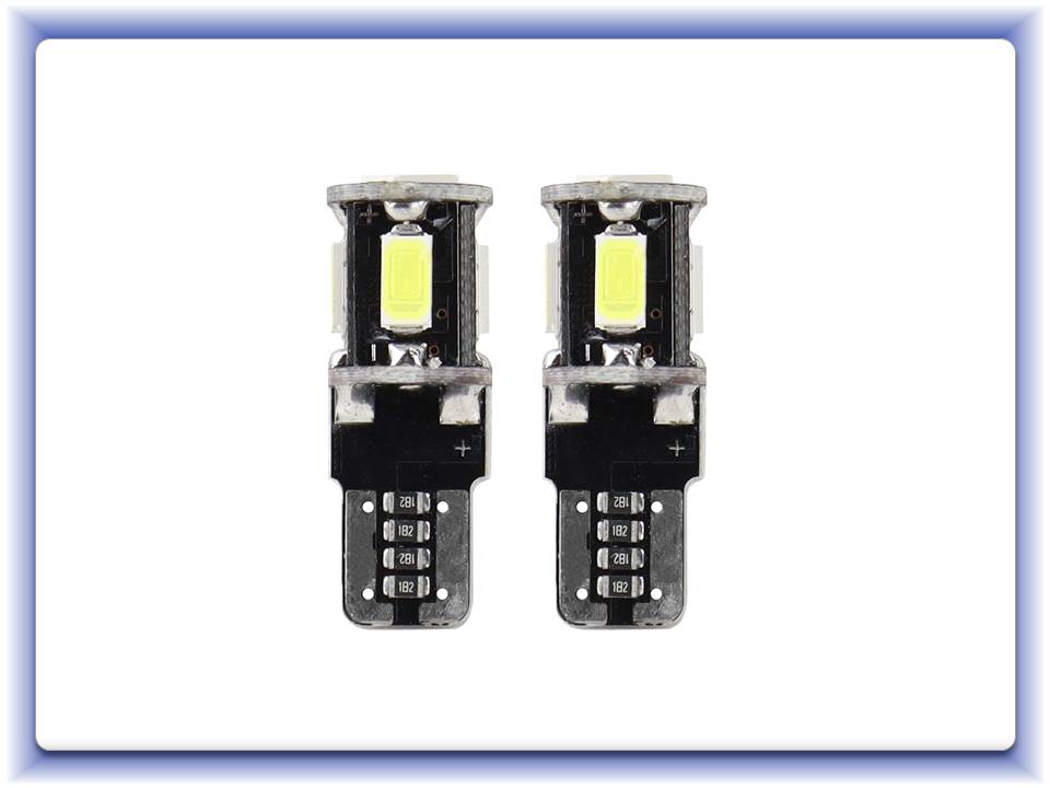 LED Canbus 5SMD 5730 T10 (W5W) White