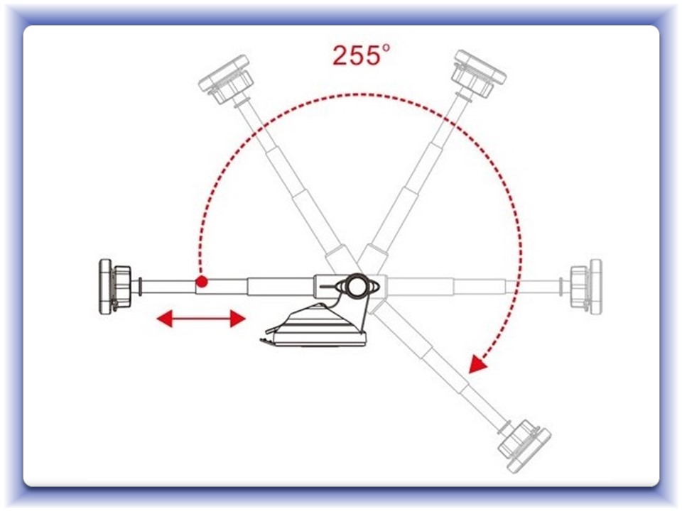 Držák mobilního telefonu magnetický HOLD-14