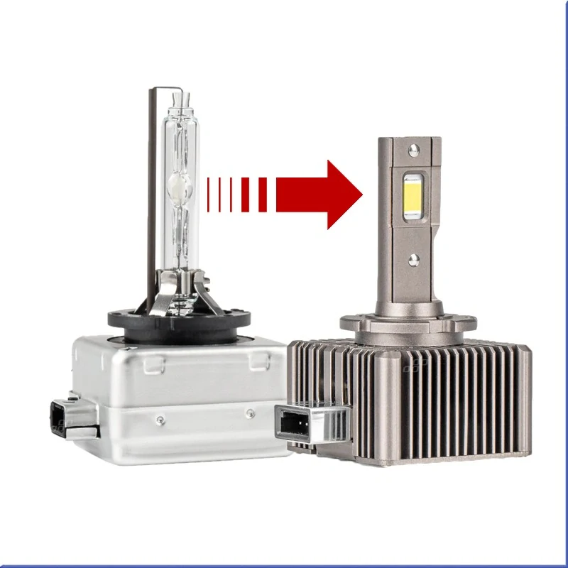Prémiové LED žárovky D1S/D1R (8600 lm) s CANBUS + Sada 4 utěrek ZDARMA