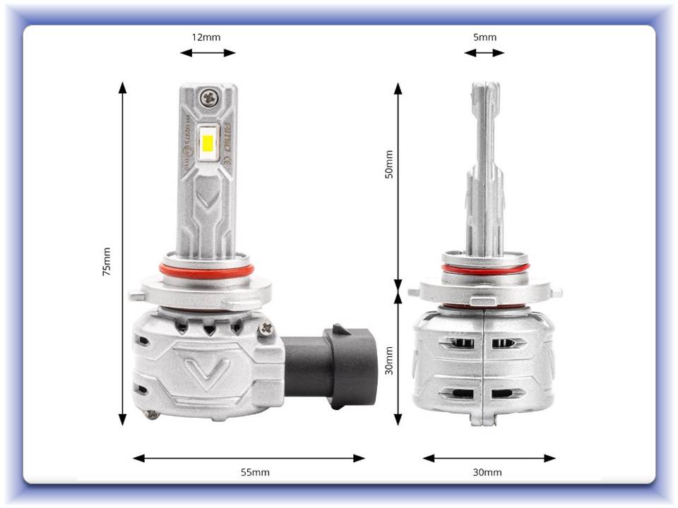 Led přestavbová sada X2 series HB4 9006 Canbus