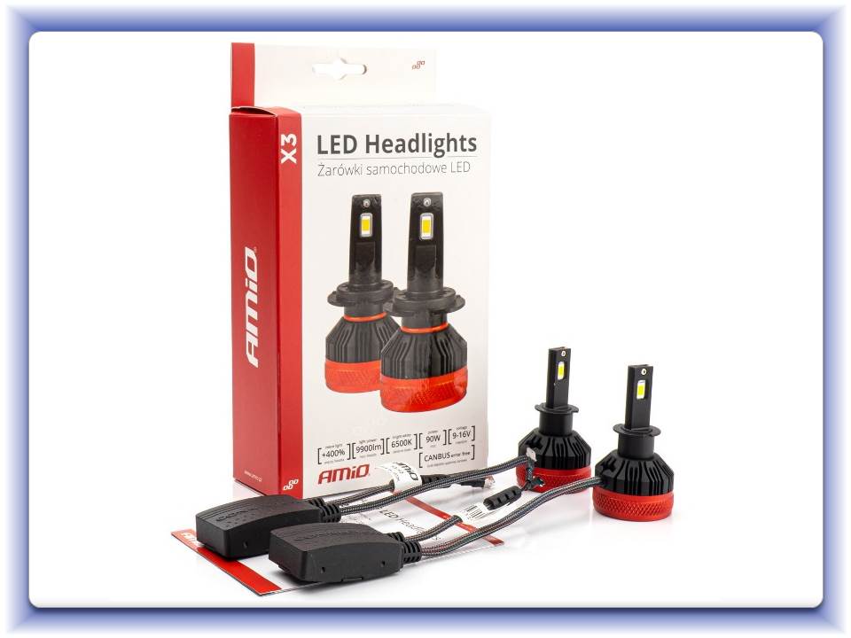 Led sada X3 series H3 Canbus