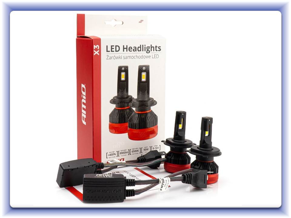 Led sada X3 series H4 Canbus
