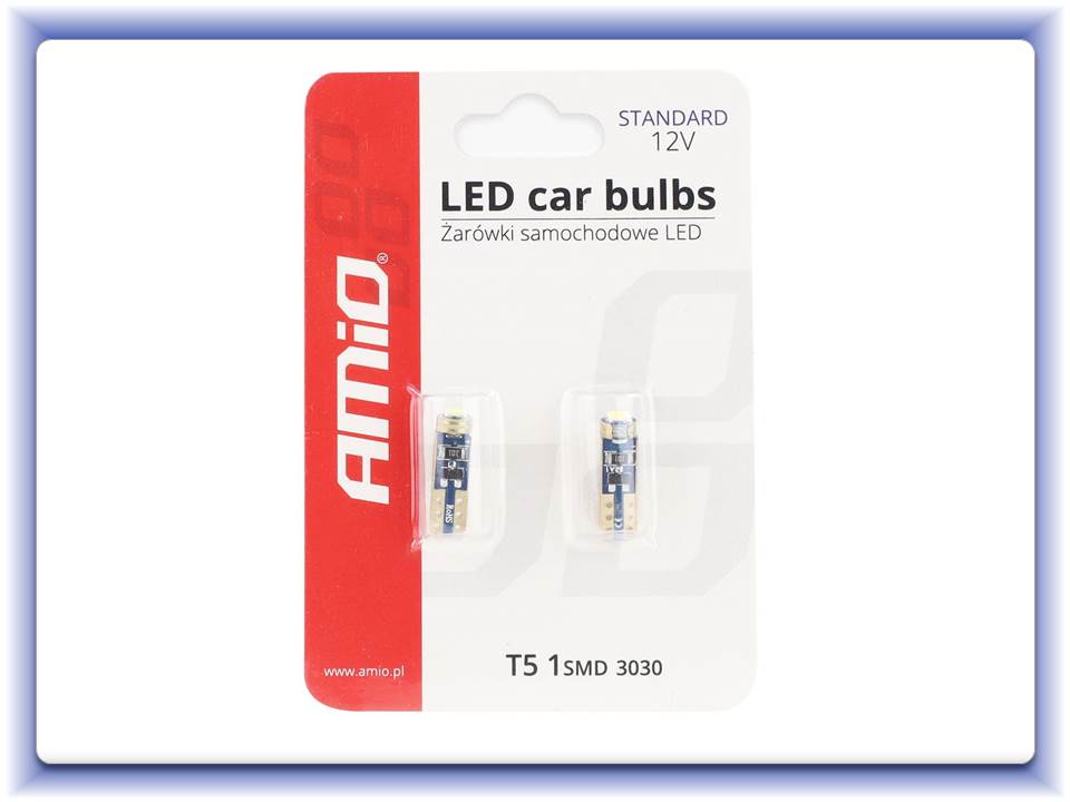 LED Standard T5 W1W 1xSMD 3030 12V