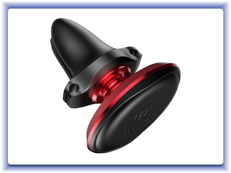 Držák mobilního telefonu magnetický BASEUS AIR VENT červeny