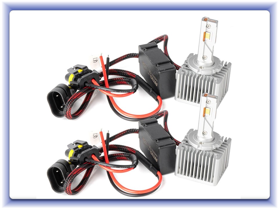 LED žárovky D1S D3S D8S X AllinOne canbus 6000K