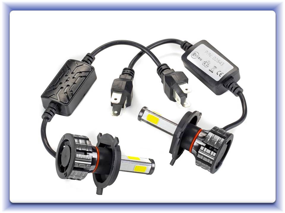 Led přestavbová sada H4 LED COB