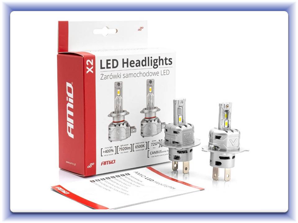 Led sada X2 series H4 Canbus