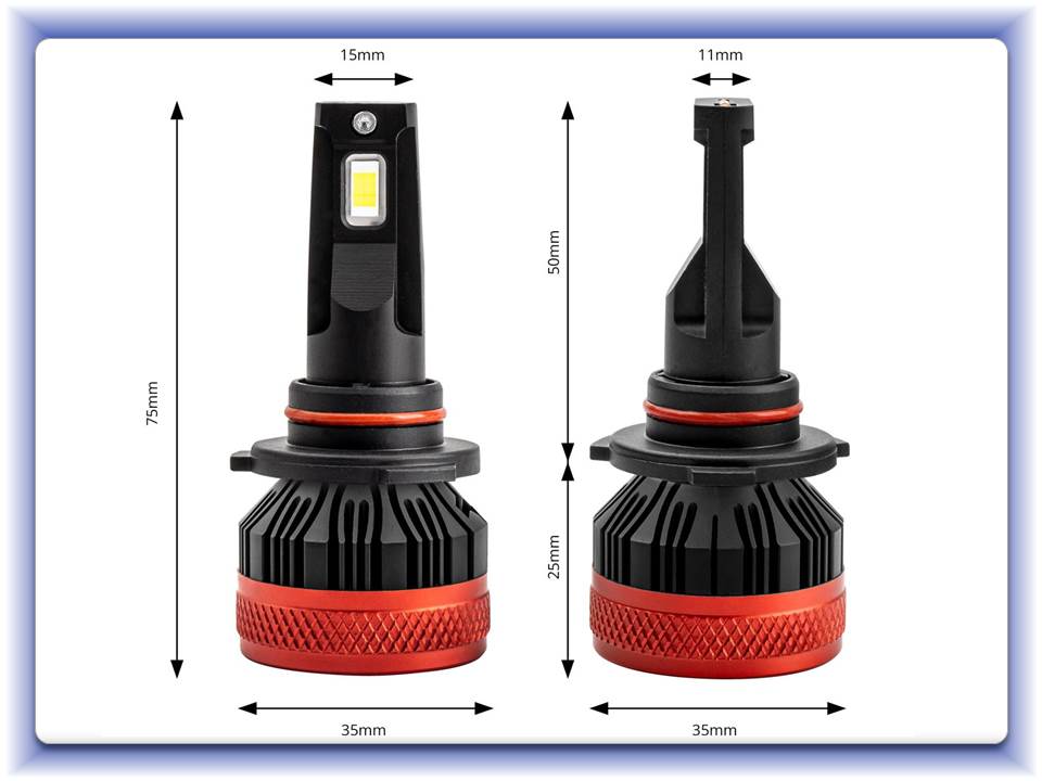 Led sada X3 series HB4 9006 Canbus