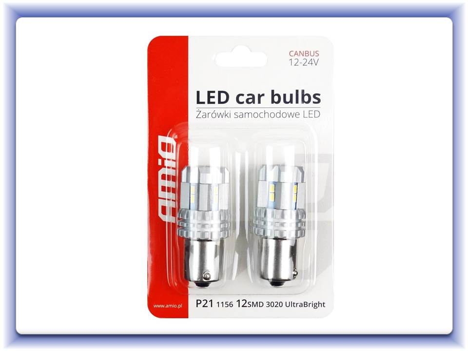 LED Canbus 3020 UltraBright 22SMD 1156 BA15S P21W R10W R5W 12V/24V
