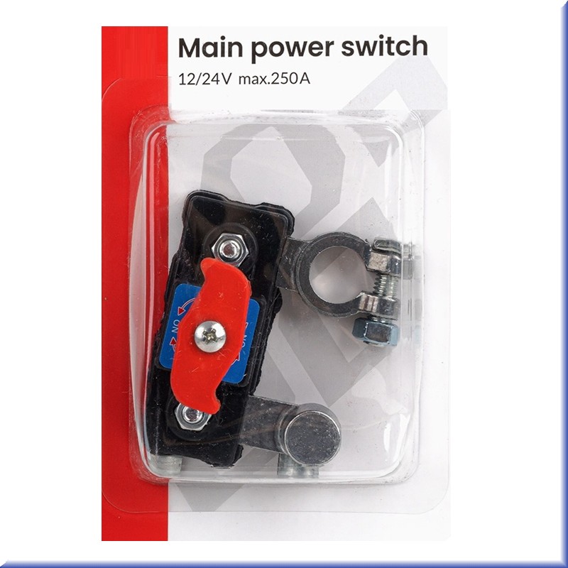 Hlavní vypínač autobaterie 12V 24V 250A