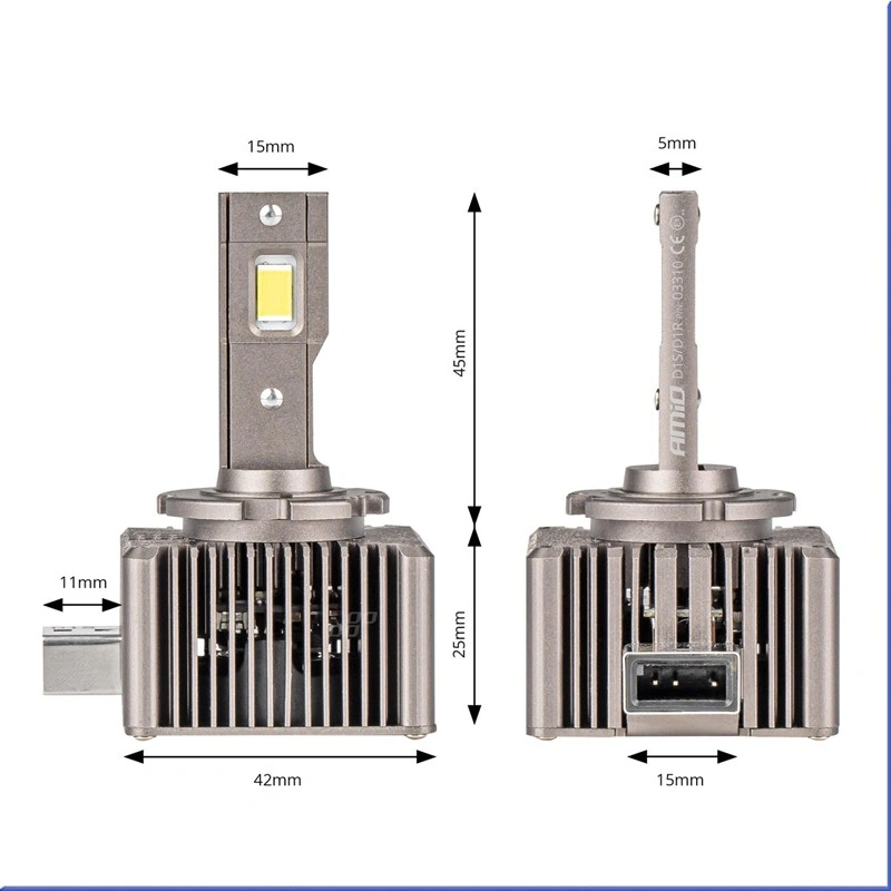 Prémiové LED žárovky D1S/D1R (8600 lm) s CANBUS + Sada 4 utěrek ZDARMA