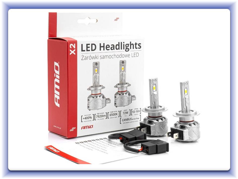 Led přestavbová sada X2 series H7 Canbus