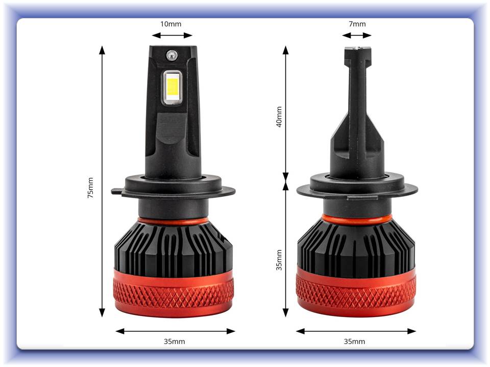 Led sada X3 series H7 Canbus