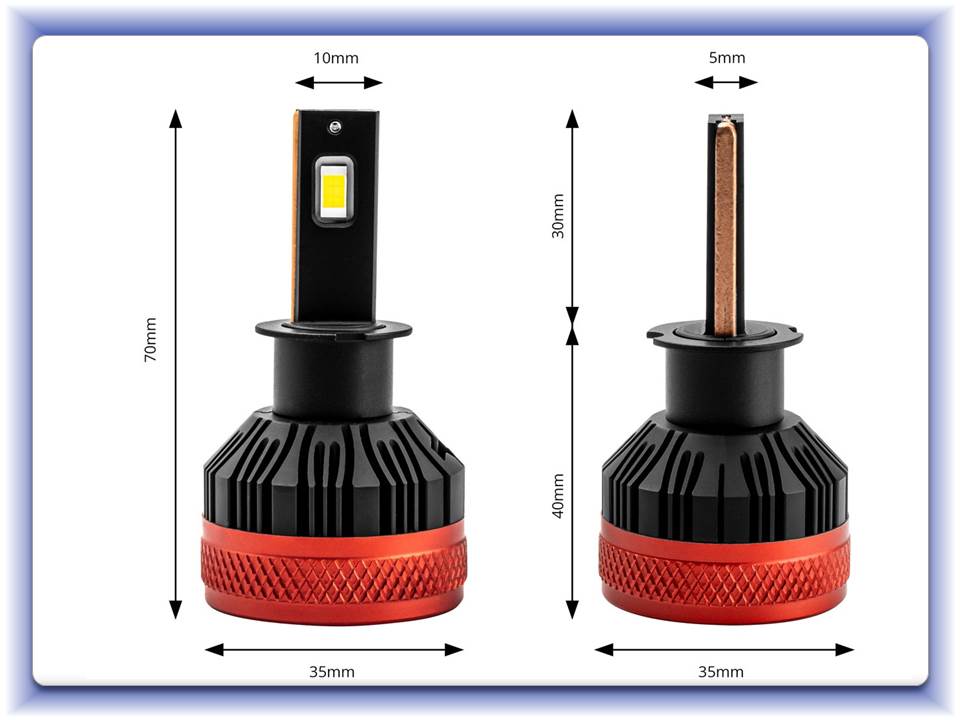 Led sada X3 series H3 Canbus
