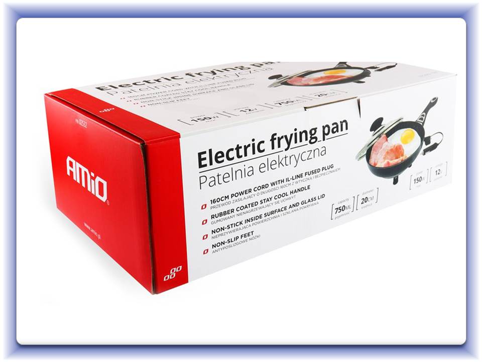 Elektrická pánev do auta 20cm x 4cm 150W 12V