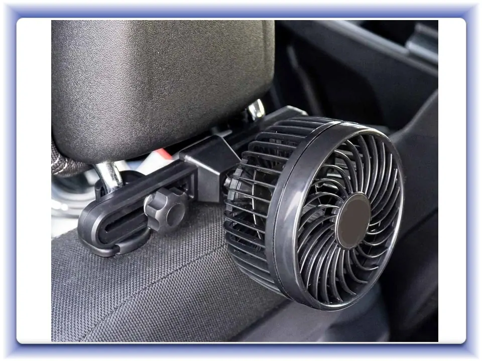 Ventilátor na opierku 12V