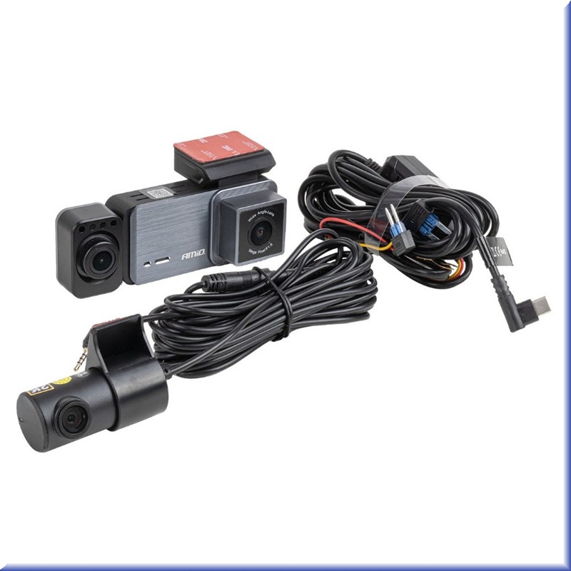 Kamera do auta se zadní kamerou 4K + 1K + 2K WLAN WIFI UHD