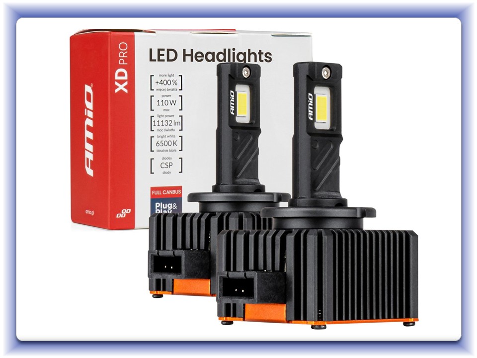 LED žárovky XD PRO D1S / D1R