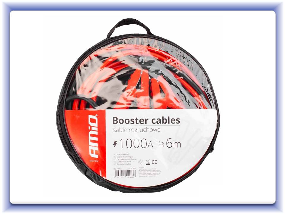 Startovací kabely 1000A - 6m