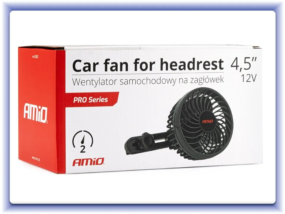 Ventilátor na opierku 12V