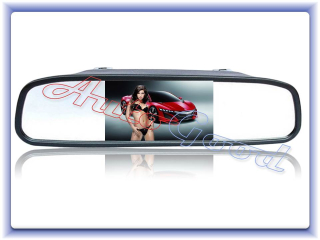 LCD monitor do auta 4,3 " v zrcadle