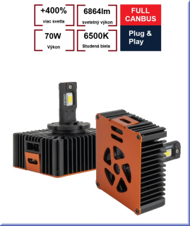 LED žárovky XD PRO D5S
