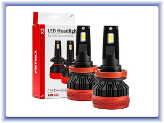Led sada X3 series H8, H9, H11 Canbus