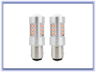 LED Canbus 3030 24SMD 1157 BAY15D P21/5W červená 12V/24V