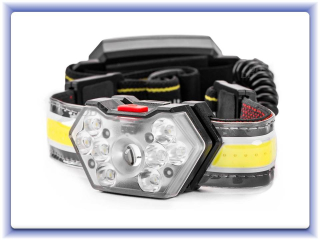 Čelovka baterie LED LH04